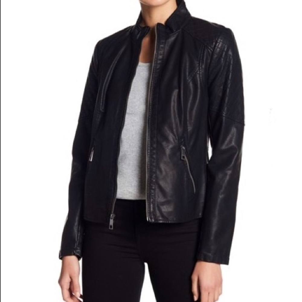 Guess Faux Leather Jacket